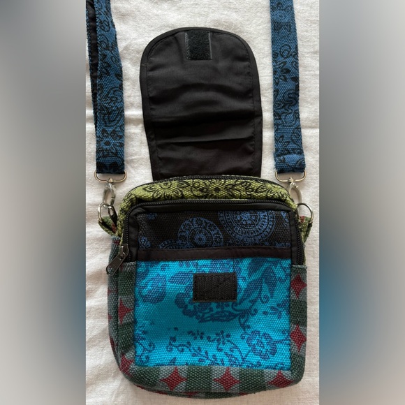 Boho colorful passport bag - Picture 4 of 12